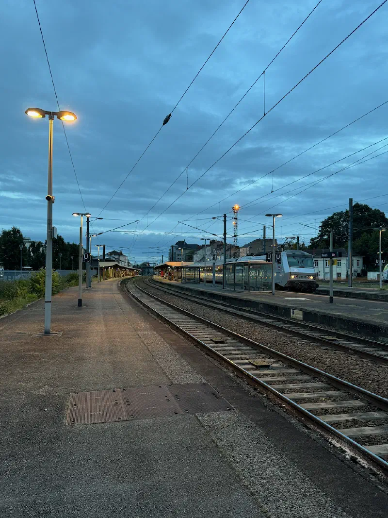 Arriving in Nevers