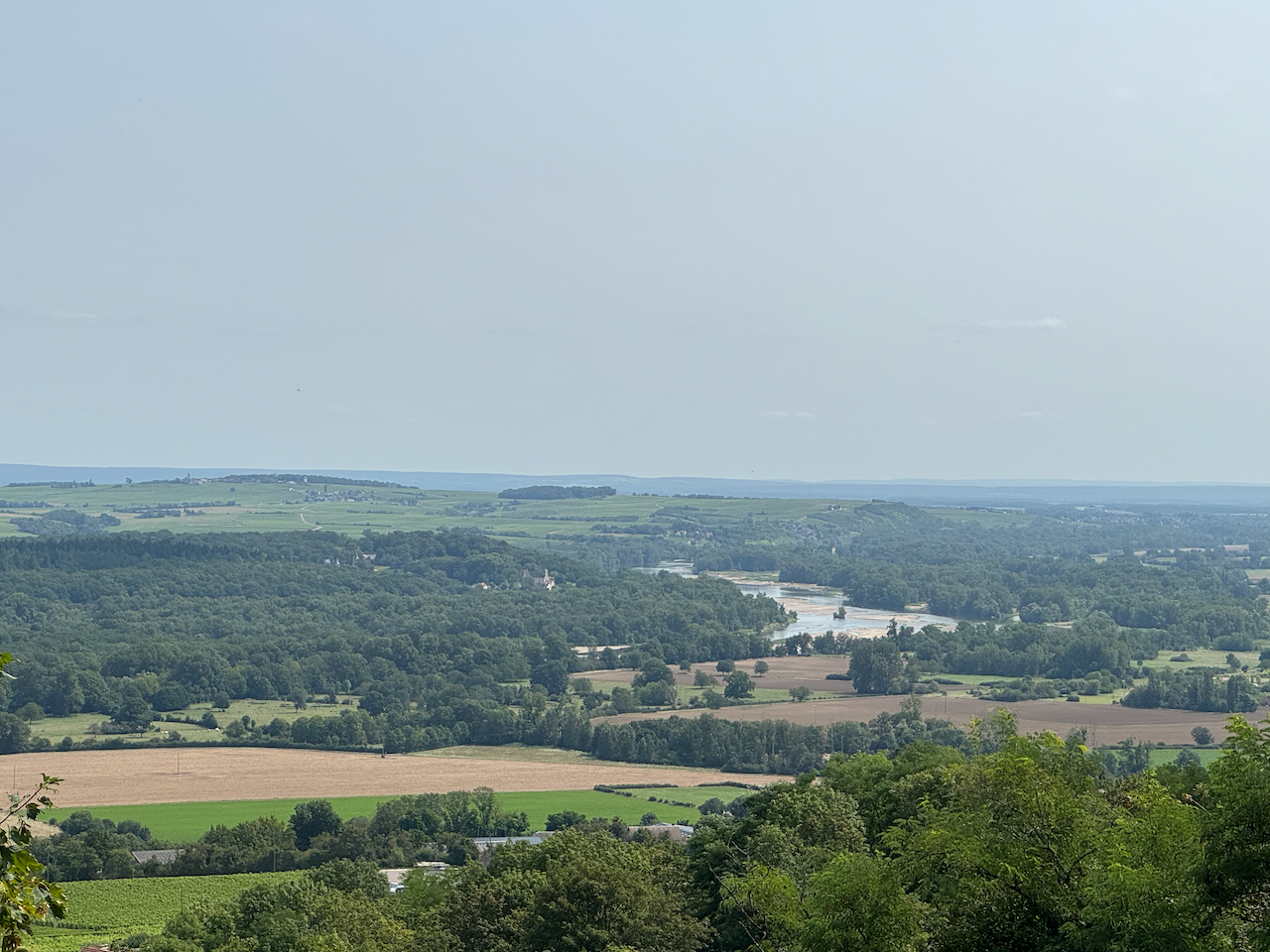 View over Loire river from Sancerre