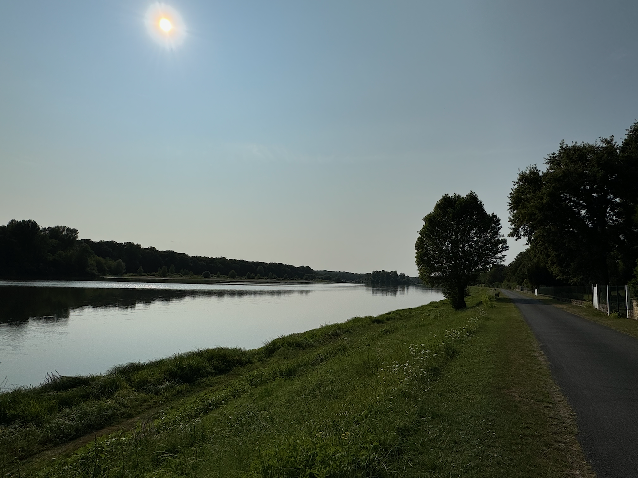 Arriving at Ousson-sur-Loire