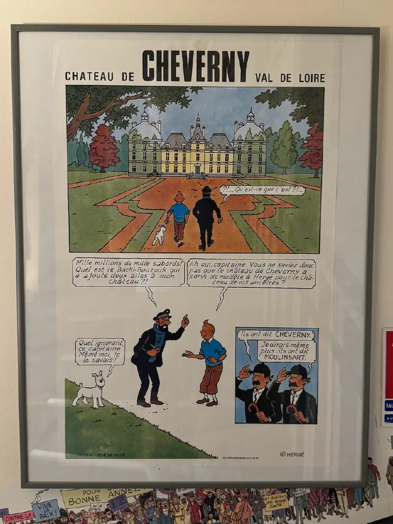 Cheverny poster