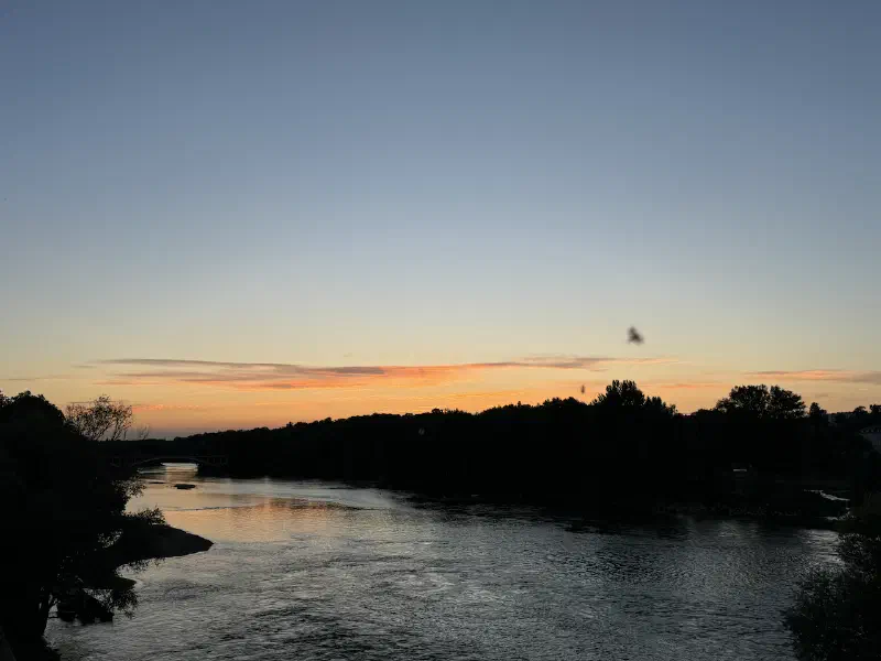Sunset in Tours