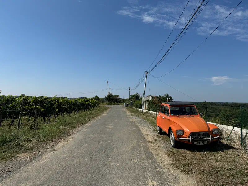 2CV at Parnay