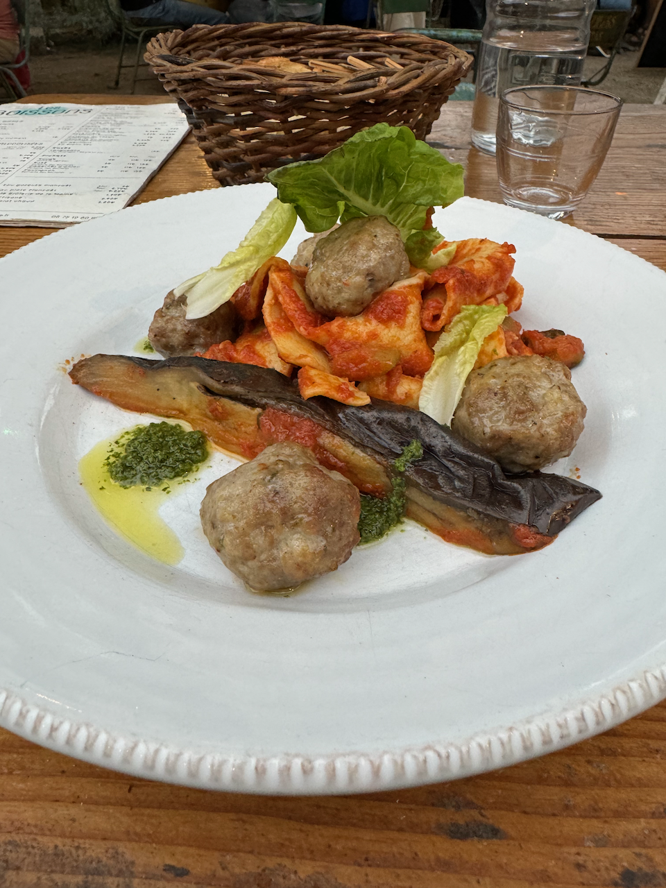 Au bout de l'île - Main course