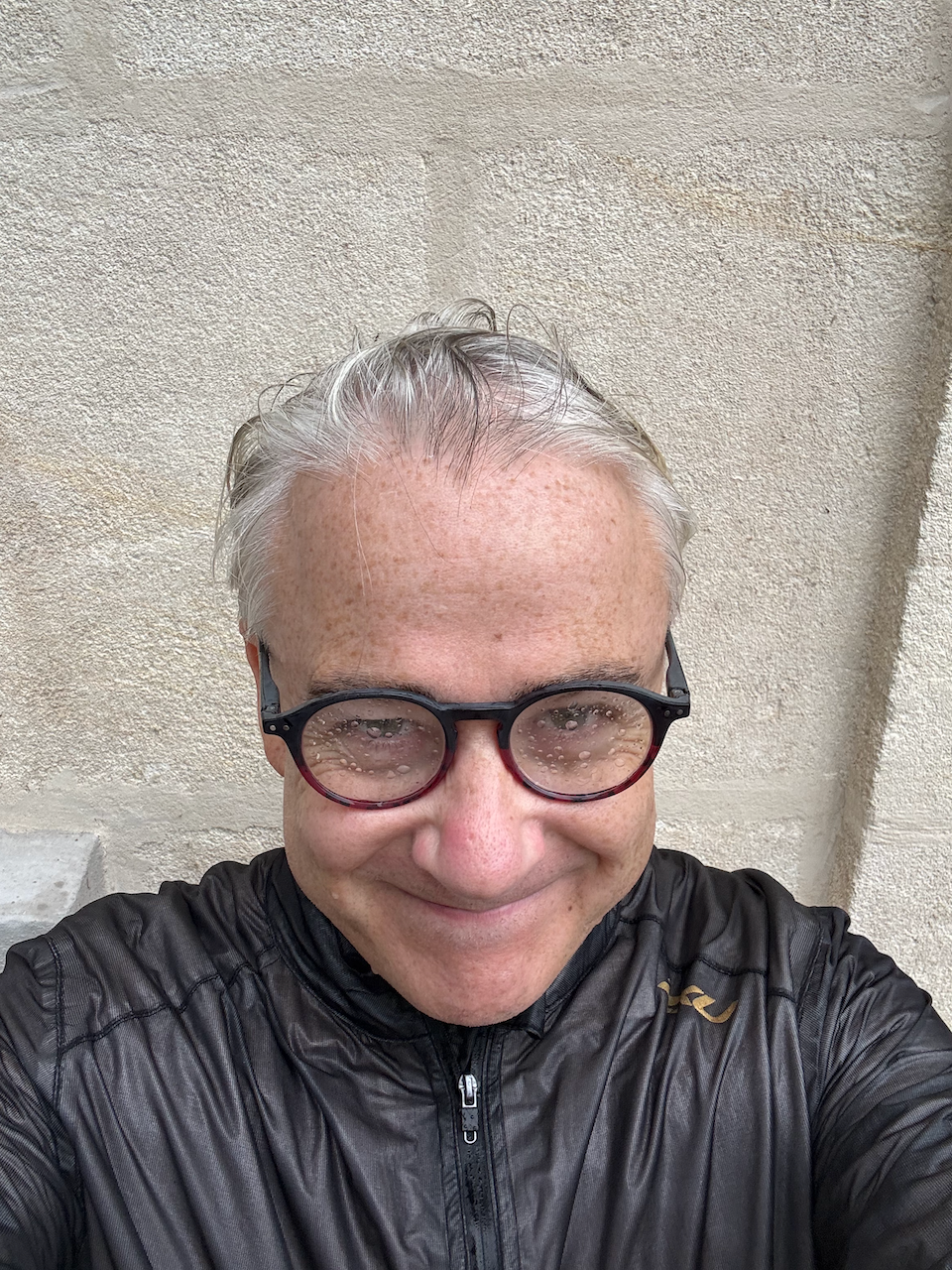 Carcassonne - Soaked selfie