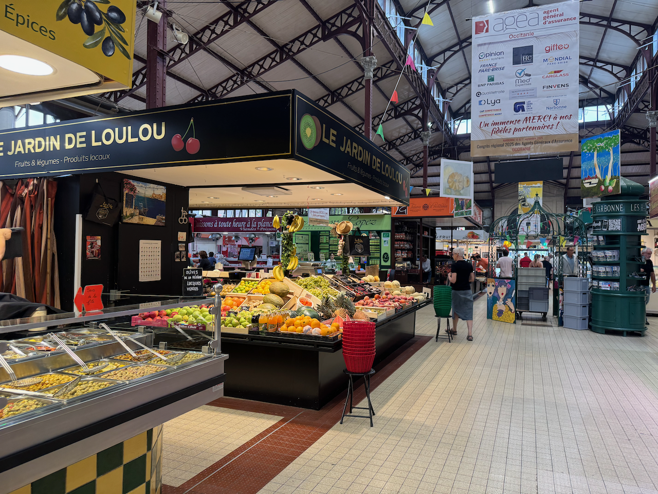 Narbonne - Inside the market