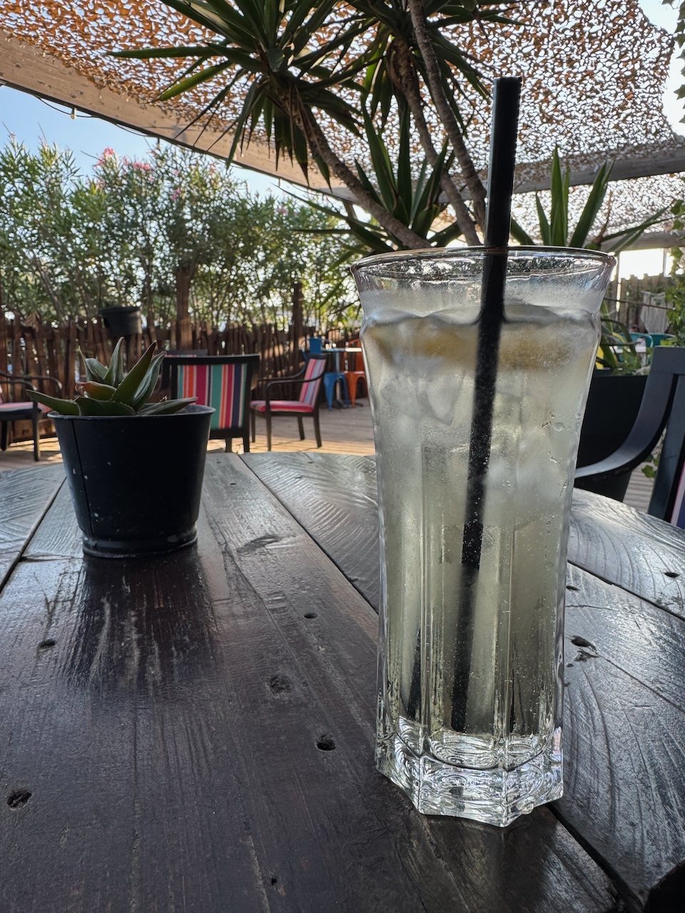 Refreshment at the hotel