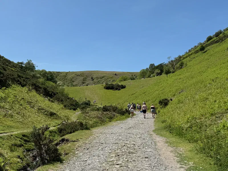 Approaching the reservoir