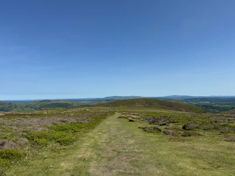 View starting the route back